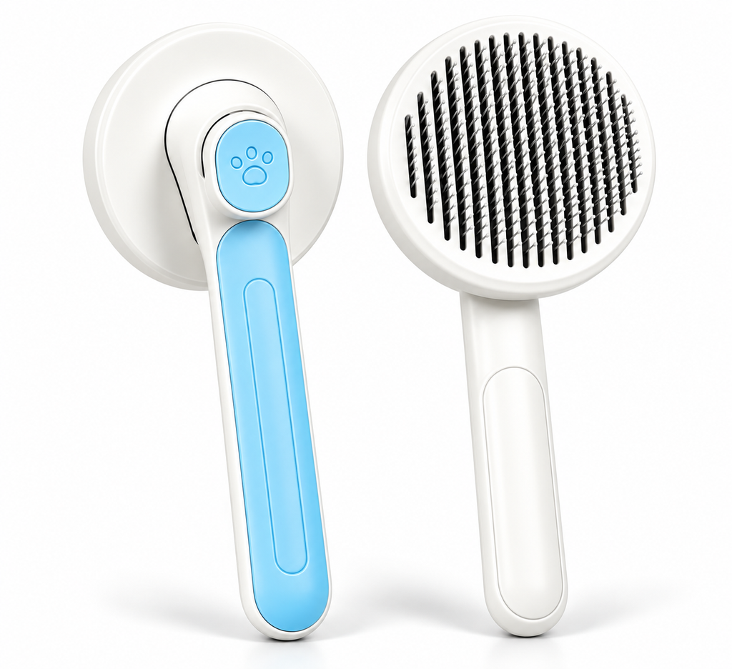 Peigne de Toilettage pour Animaux  Auto-Nettoyant