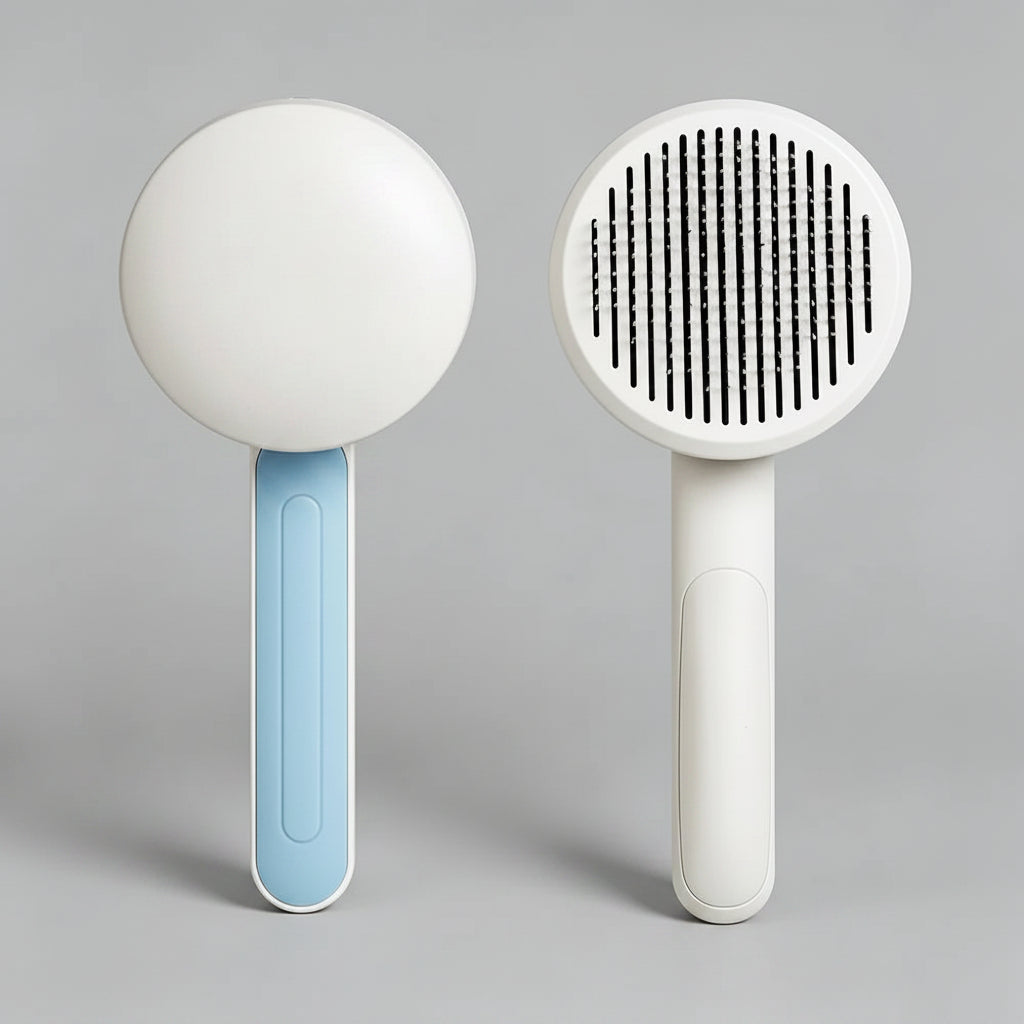 Peigne de Toilettage pour Animaux  Auto-Nettoyant