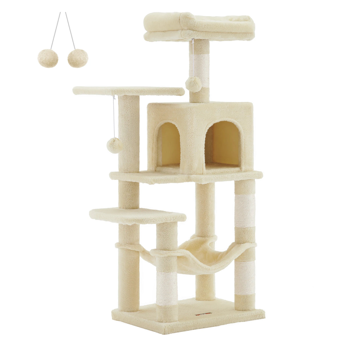 Belle Patte Paris™ Arbre à chat premium 112 cm